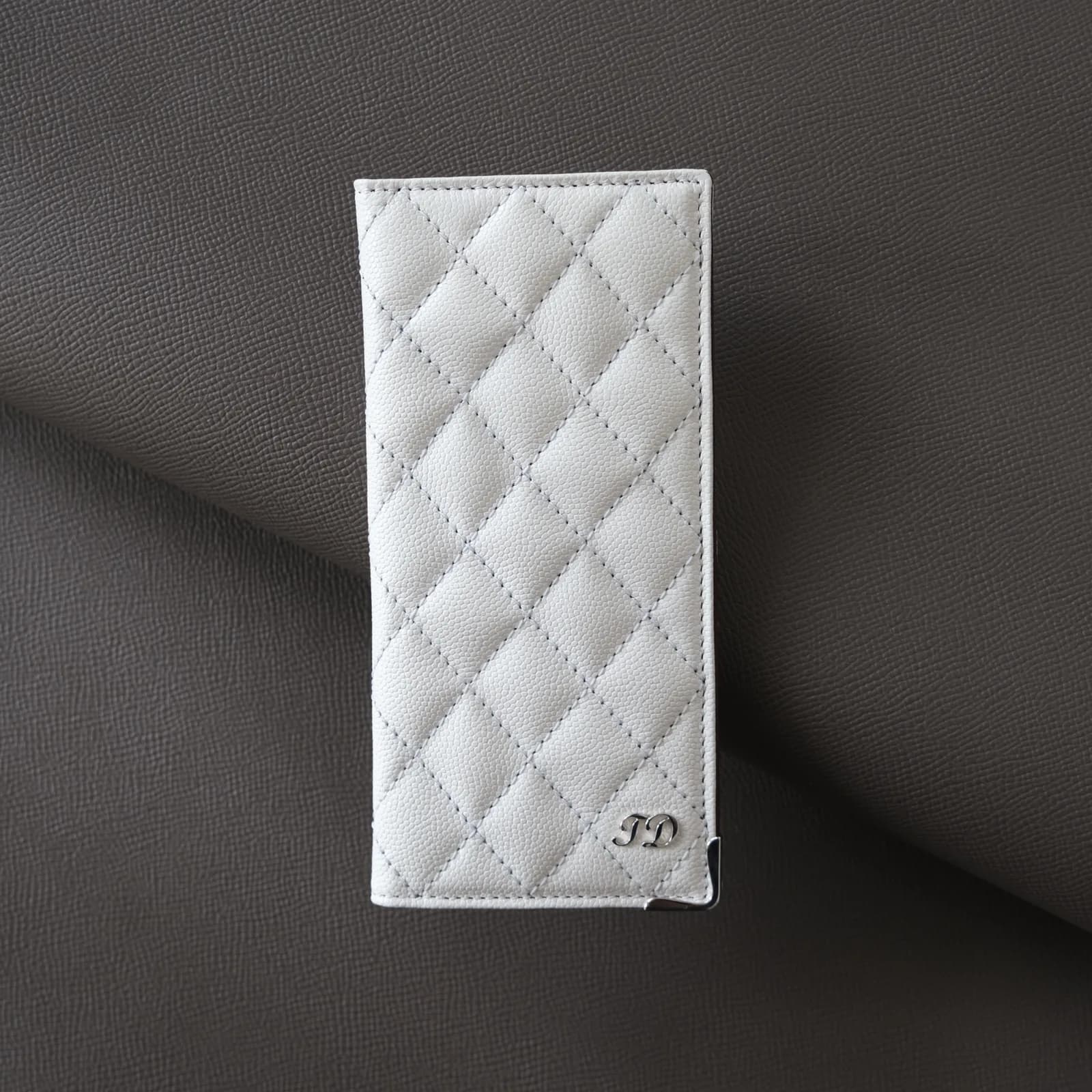 Long Money Clip – Da Caviar – White