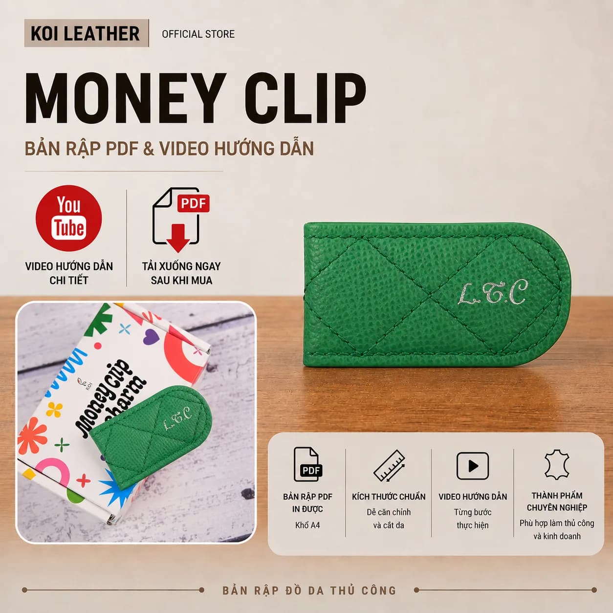Bản rập Money Clip
