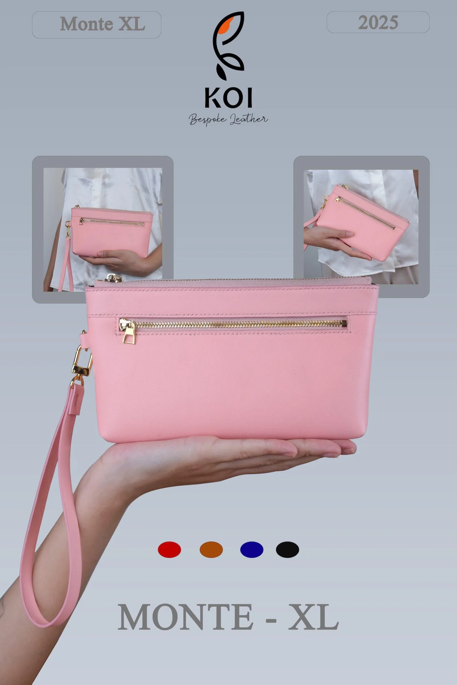 Ví Monte XL – Da bò cao cấp, sang trọng & tiện dụng - KOI Leather