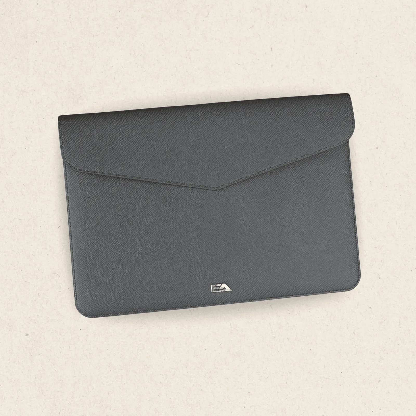 Bao da Macbook, Laptop - Da Bê Epsom - Xám - KOI Leather