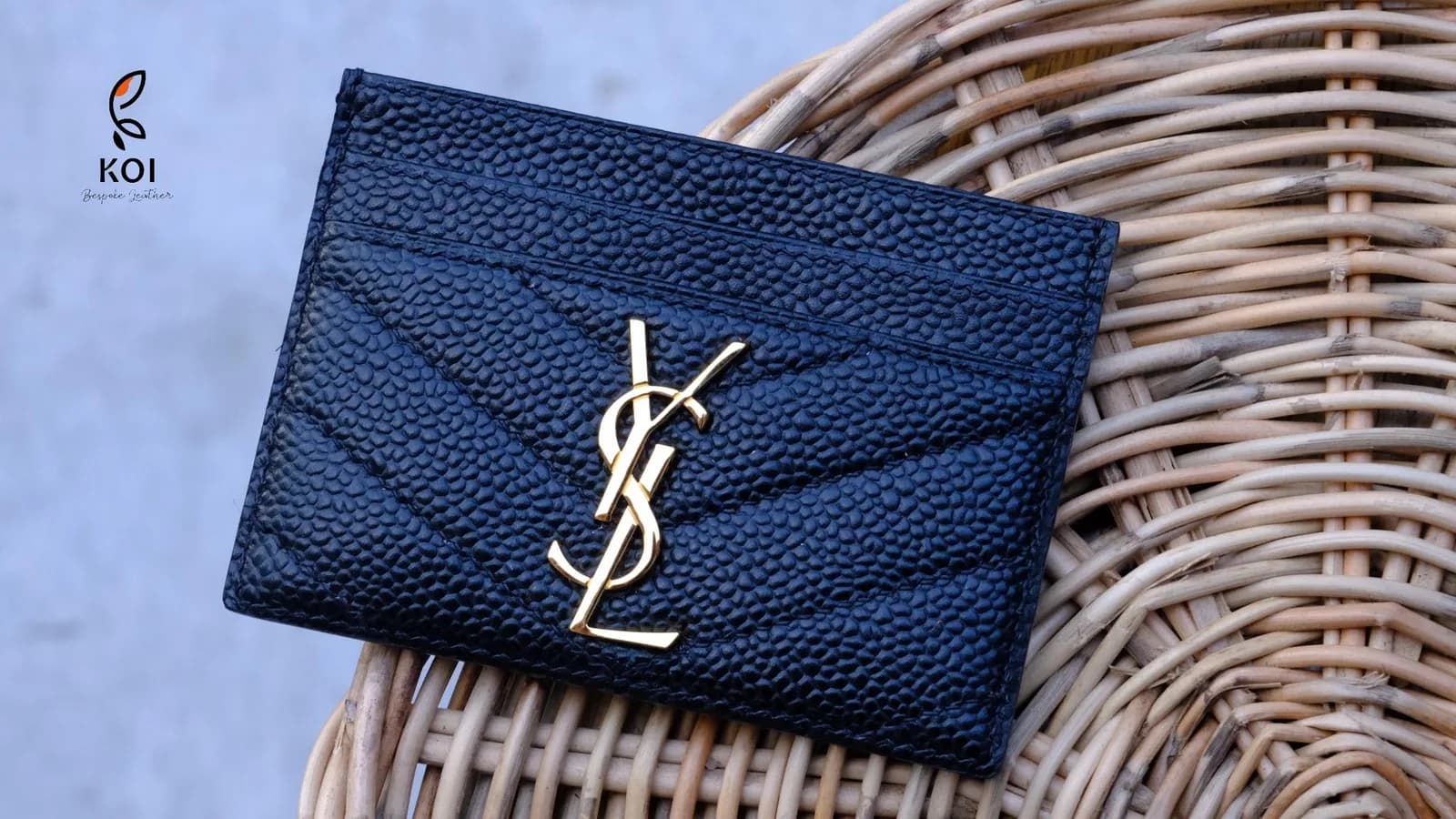 Card Holder Ví Đựng Thẻ – Da Carvia – Black - Hình 2