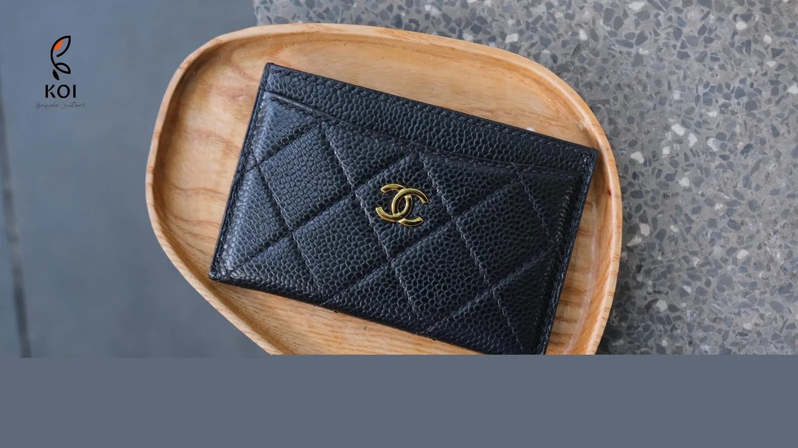 Card Holder Ví Đựng Thẻ – Da Carvia – Black - Hình 3