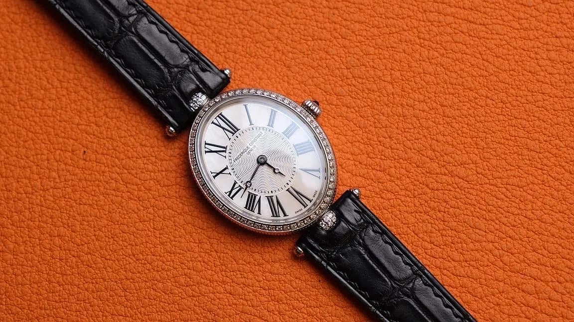 Dây Da Đồng Hồ - Da Alligator - Black - KOI Leather