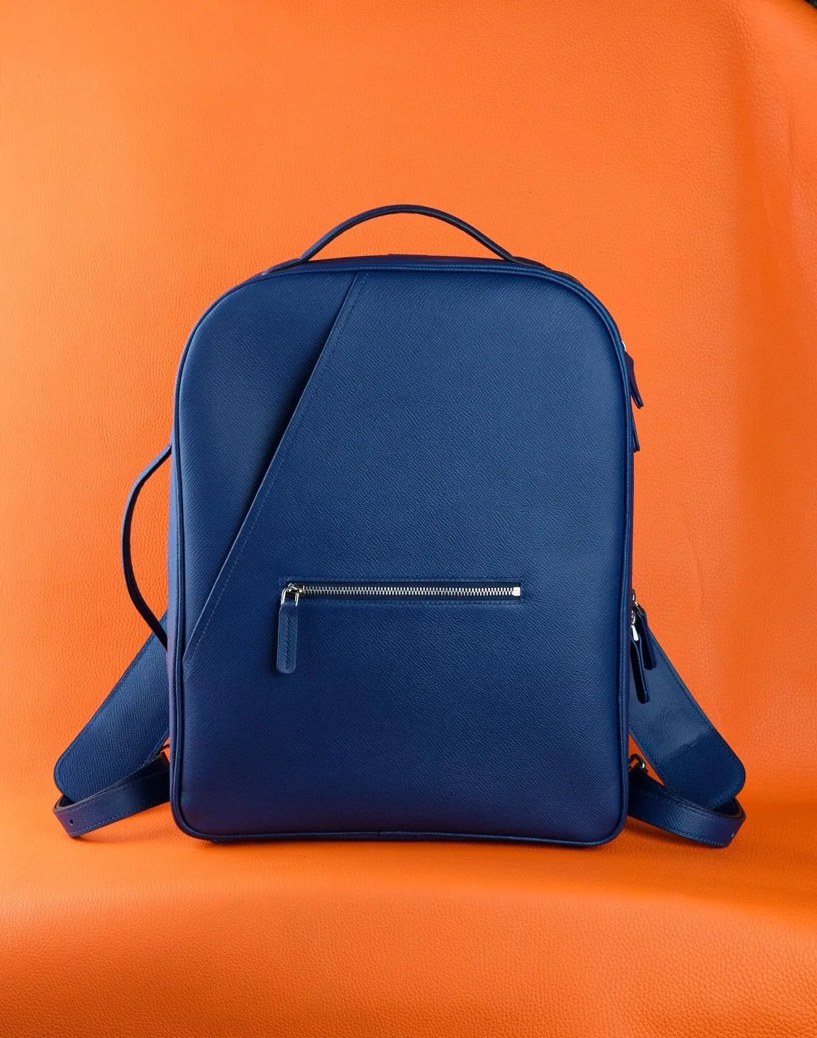 Balo Da DENTRO - Da Epsom - Blue - KOI Leather