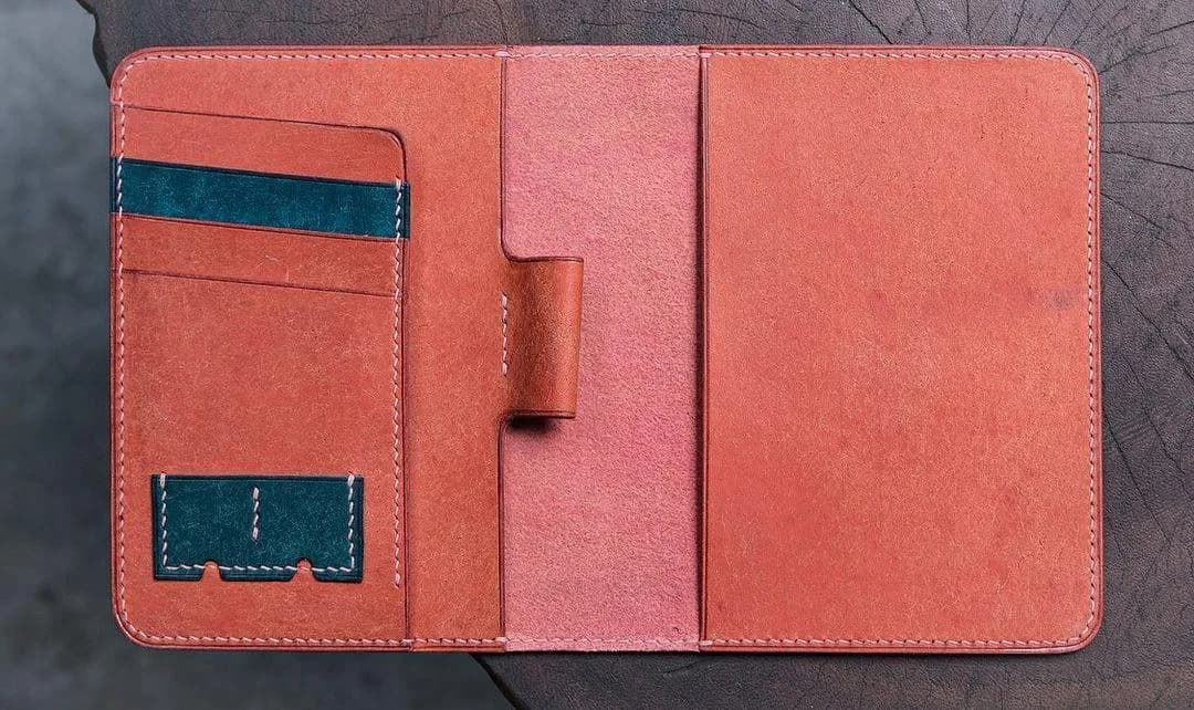Passport Cover - Da Pueblo - RosyBrown - Hình 4