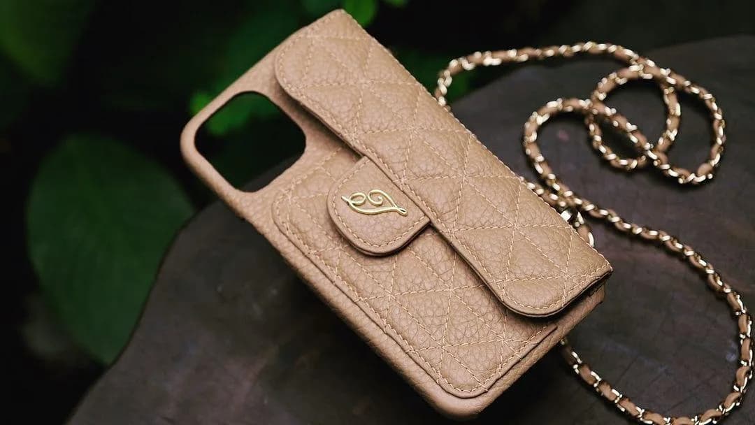 Phonecase Ốp lưng - Da Togo - NavajoWhite - KOI Leather