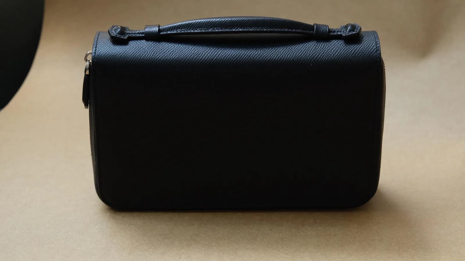 Túi Da Nam - Da Epsom - Black - KOI Leather
