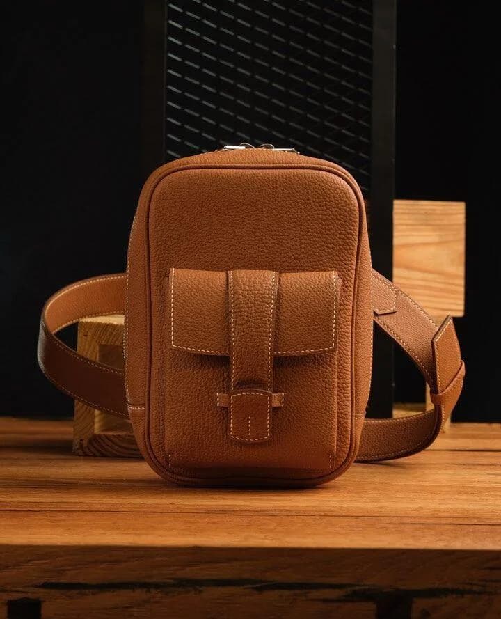 Milano Bag - Da Togo - Black - Gray - Pink - Brown - KOI Leather