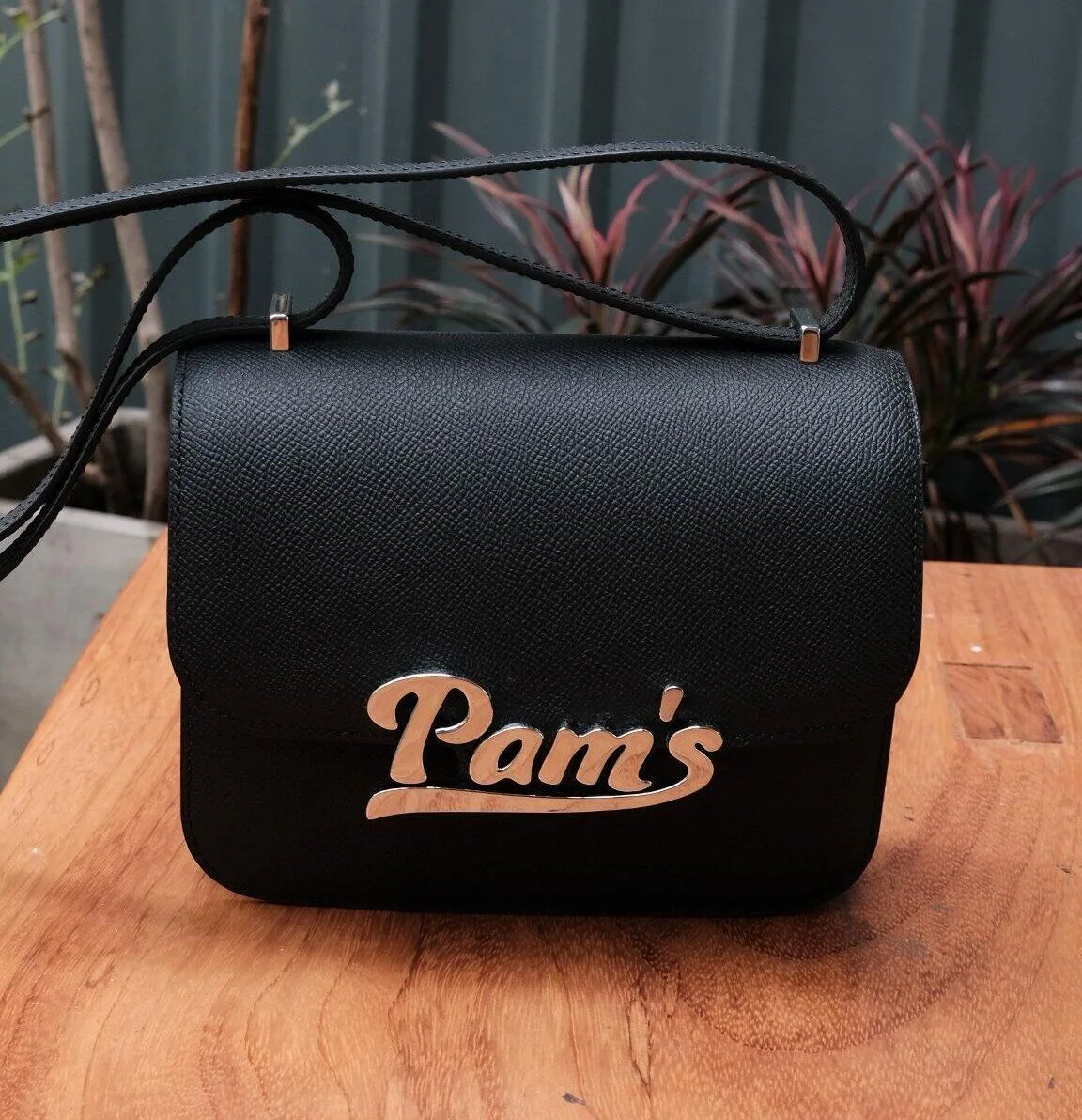 Pam's Bag - Da Epsom - Black - KOI Leather