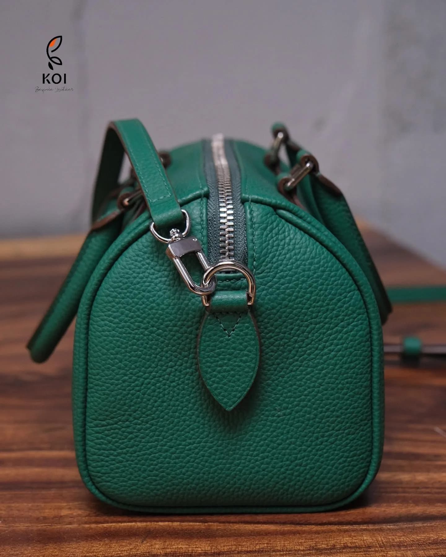 Nano Bag - Da Togo - Teal - KOI Leather