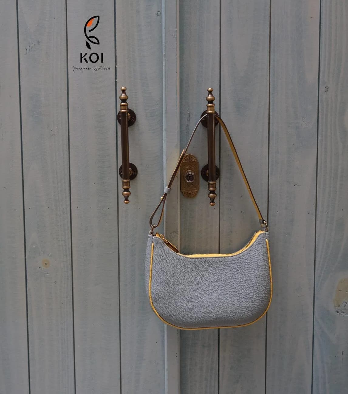 Kres Bag - Da Togo - SteelBlue - Hình 11
