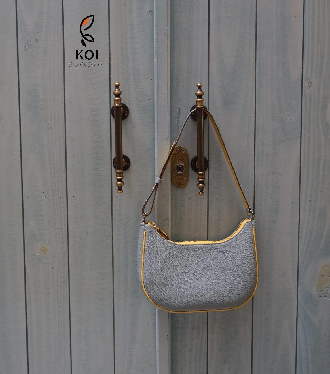 Kres Bag - Da Togo - SteelBlue - Hình 11