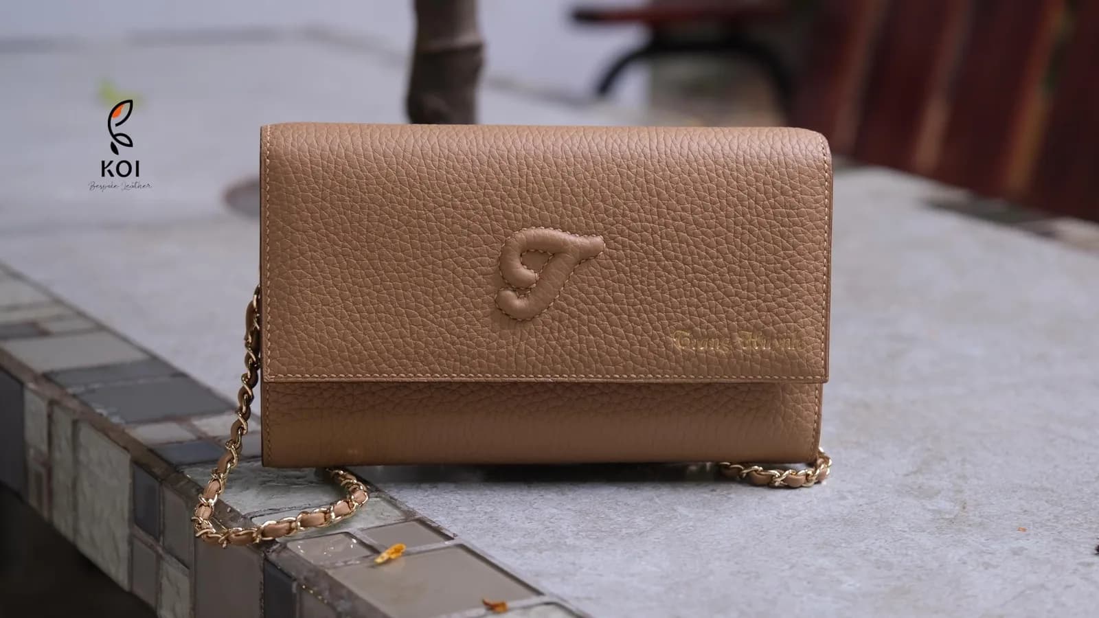 Wallet On Chain – Da Clemence – BurlyWood - Hình 5