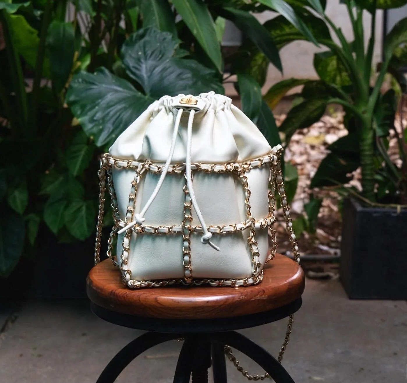 Rhom Bag - Da Swift - Beige - KOI Leather