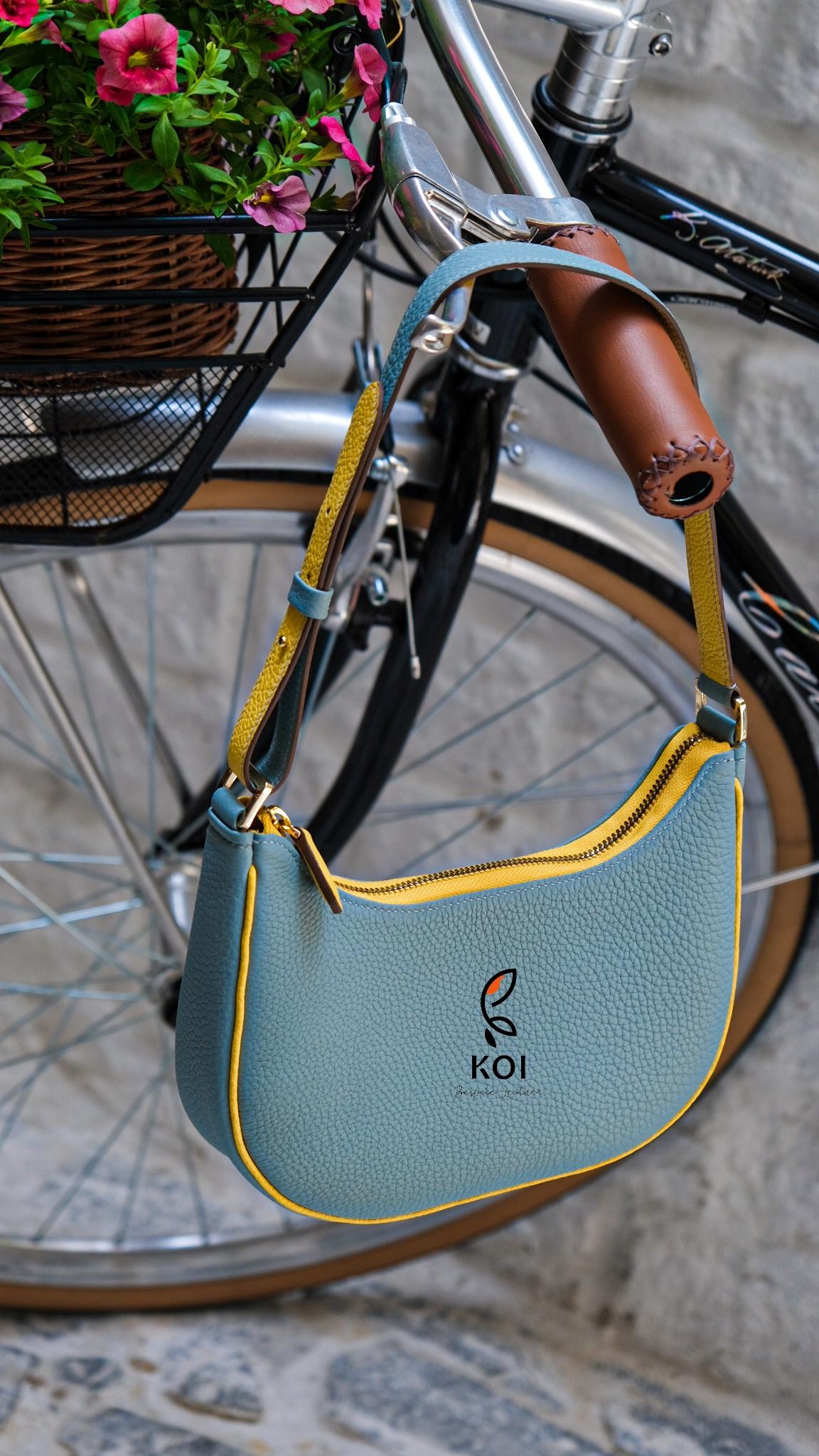 Túi Nữ Da Da Togo Xanh