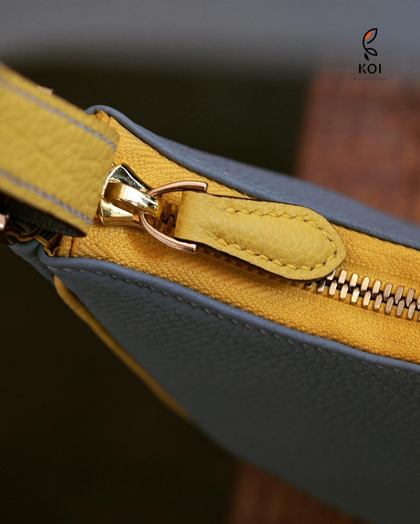 Túi Nữ Da Da Togo Xanh