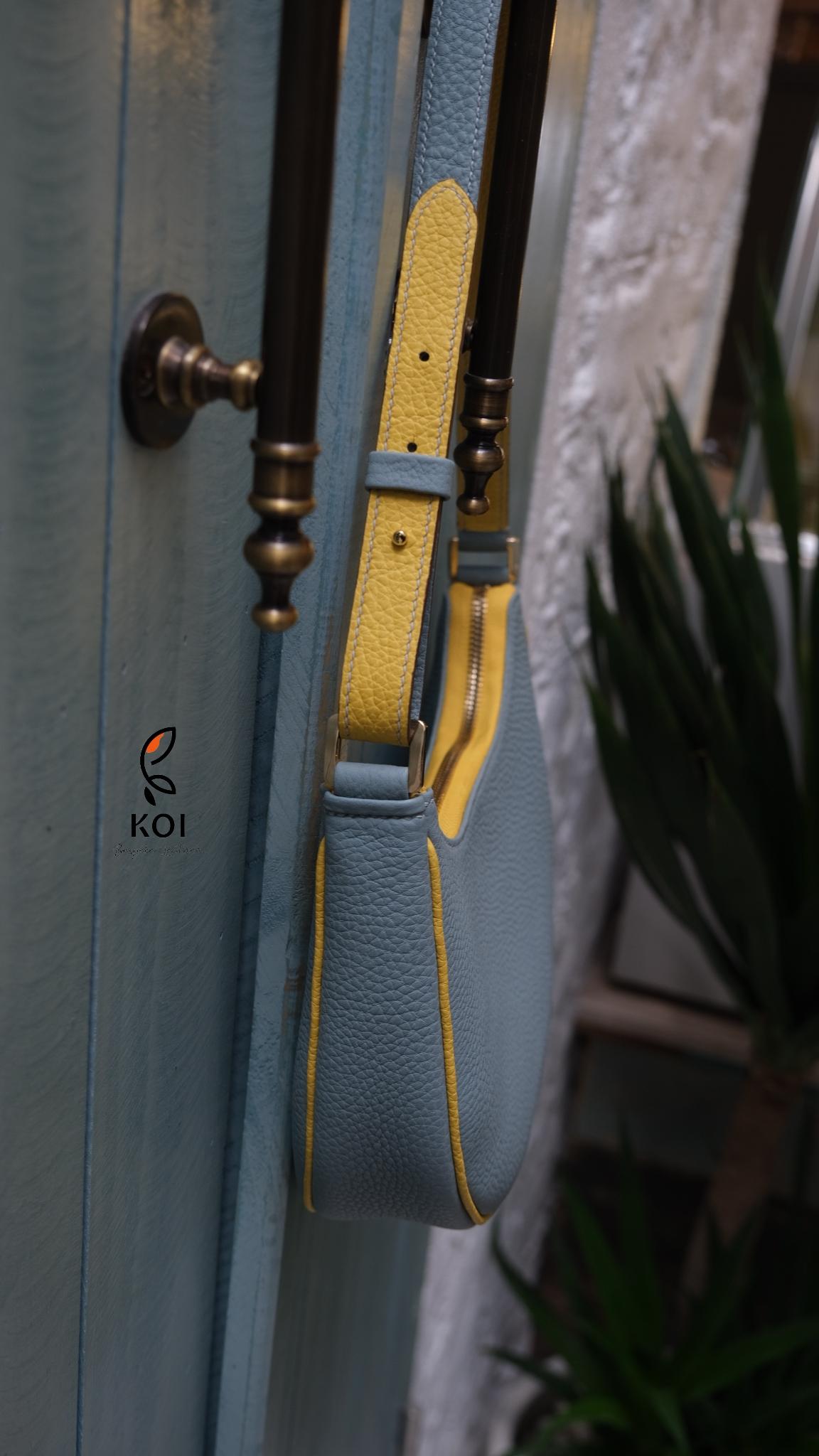 Túi Nữ Da Da Togo Xanh