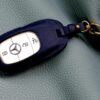 Key Cover Bao Da Bọc Chìa Khoá - Da Epsom - DarkBlue - KOI Leather