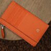 Card Holder Ví Đựng Thẻ - Da Epsom - Orange - Hình 6