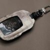 Key Cover Bao Da Bọc Chìa Khoá – Alligator – WhiteSmoke - KOI Leather