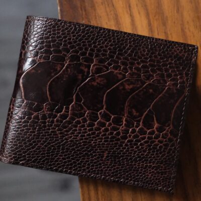 Ví Da Nam Ostrich Leg Wallet