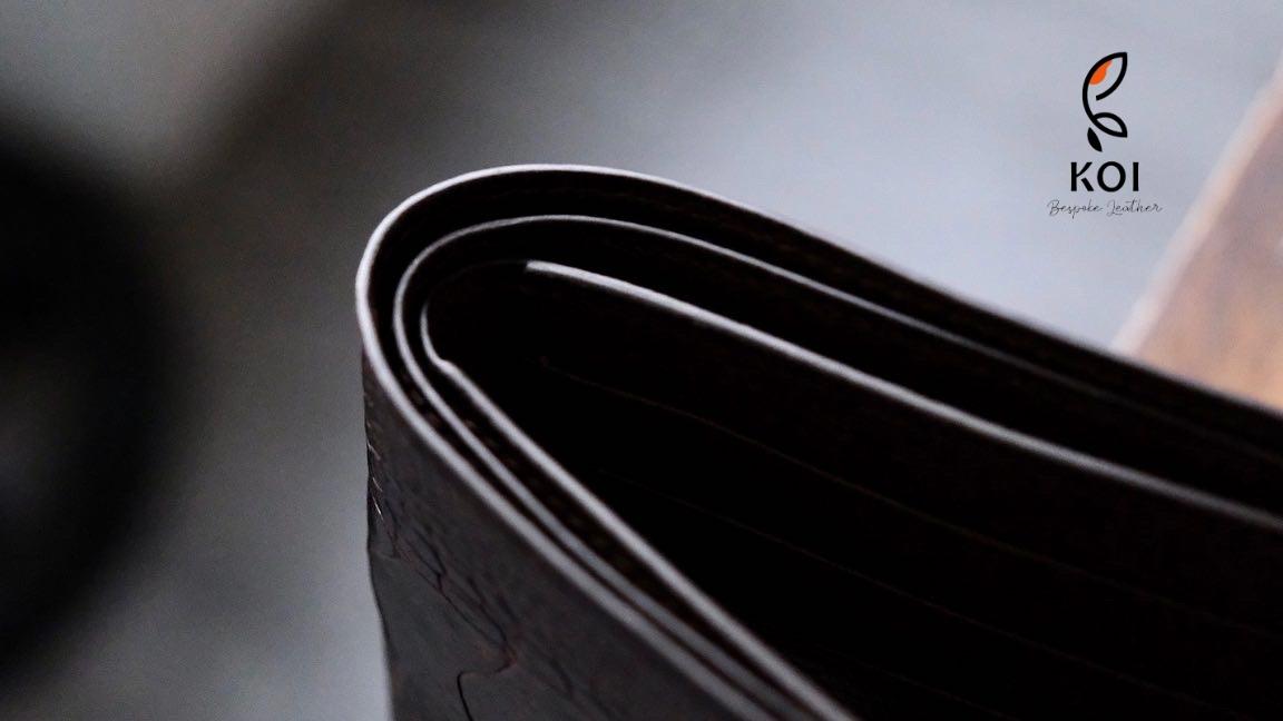 Ví Da Nam Ostrich Leg Wallet