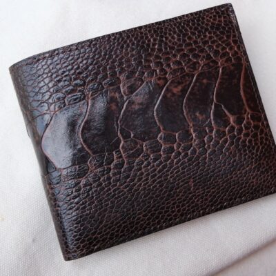 Ví Da Nam Ostrich Leg Wallet