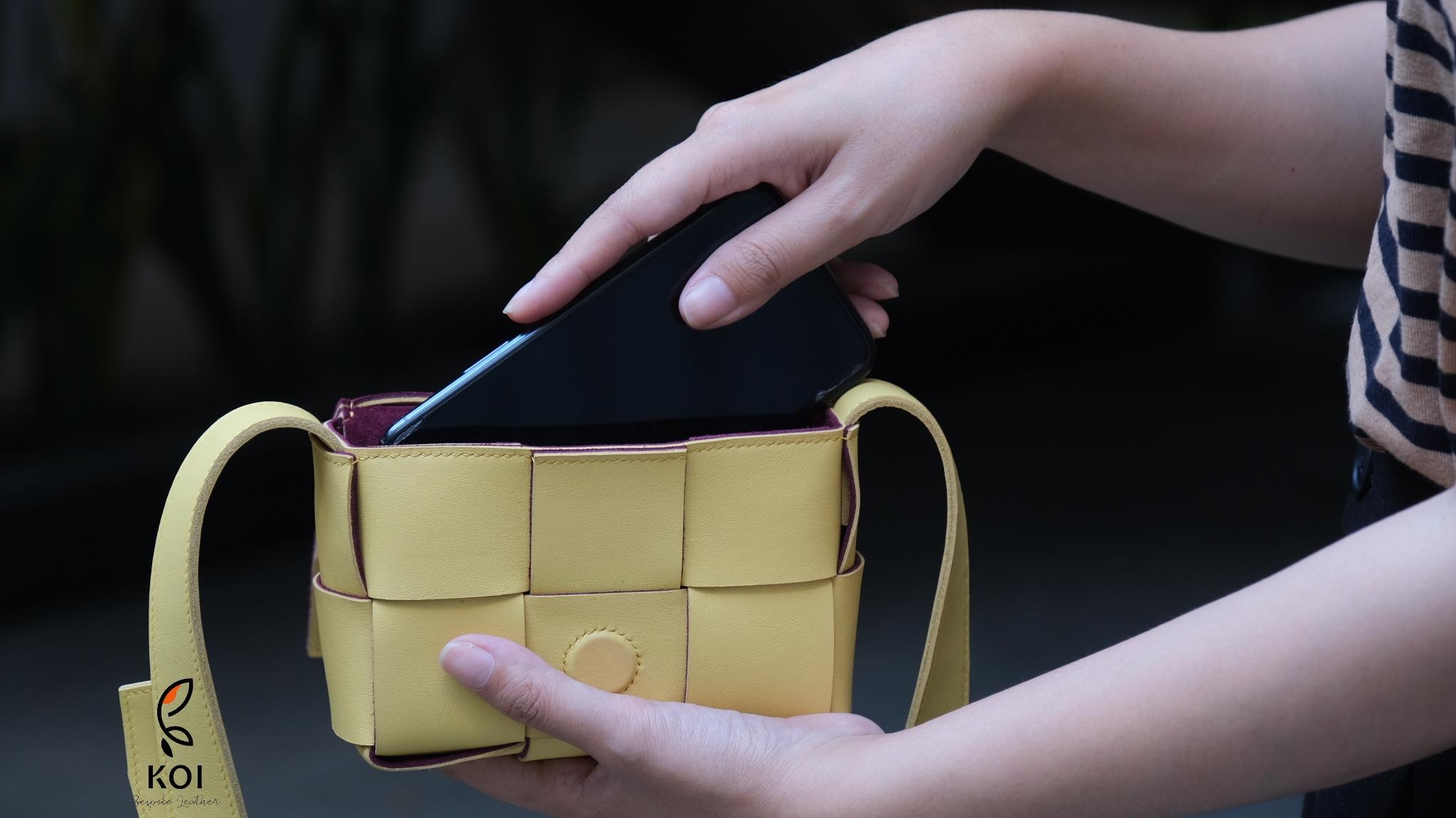 Túi Nữ Da Da Dê 13×9 Cm