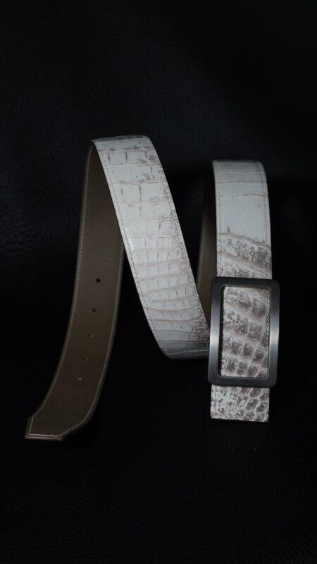 Thắt Lưng Da Cá Sấu Cao Cấp Himalaya [Quà Tặng Cao Cấp]