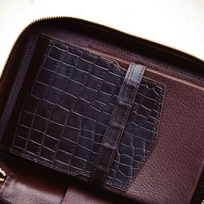 Clutch Nam Cao Cấp Da Cá Sấu Nhập Châu Âu