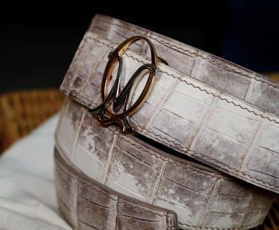 Thắt Lưng Da Cá Sấu Cao Cấp Himalaya [Quà Tặng Cao Cấp]