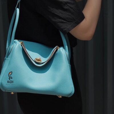 Túi Nữ Da Clement Cao Cấp Xanh Ngọc Trai