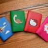 Passport Cover Customize - Da Dê Alran - Red, Pink, Green, Blue - Hình 2