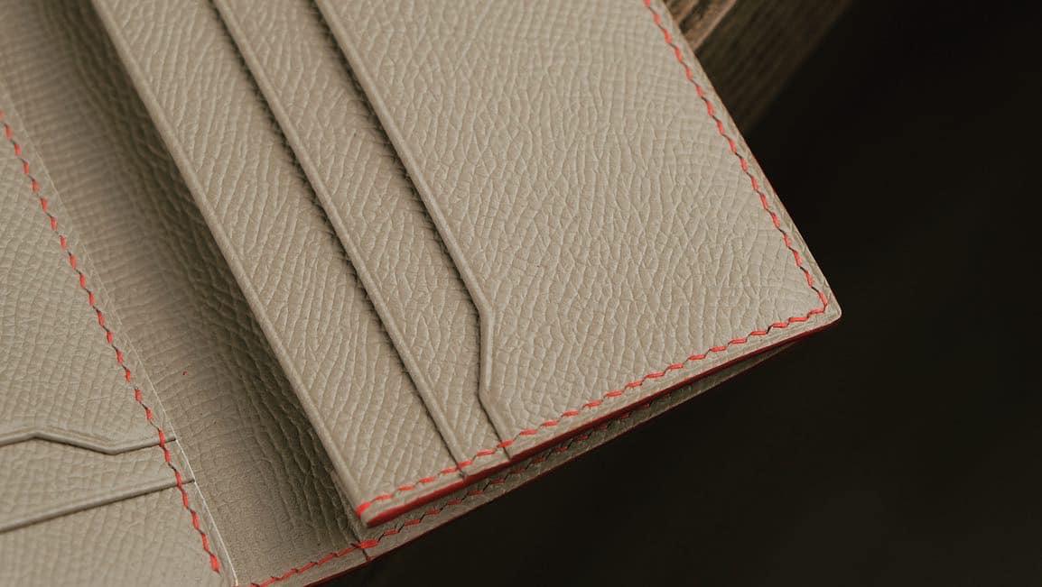 Cardholer Ví Đựng Thẻ Alligator Đỏ