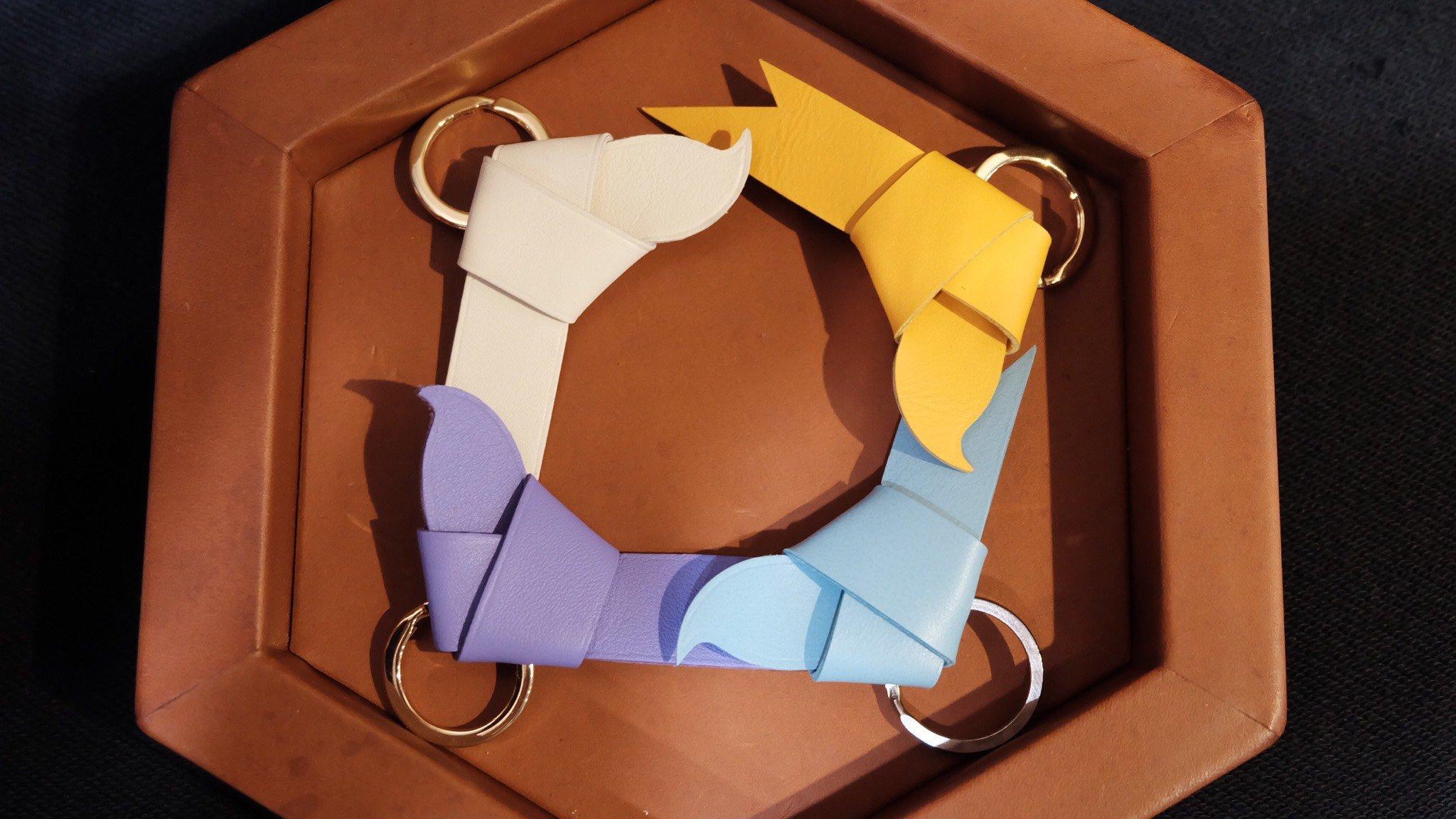 Key Chain Móc Khóa Da