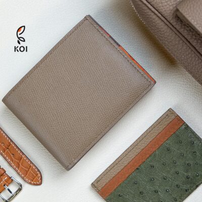 Ví Da Nam Cao Cấp Phối Da Cá Sấu