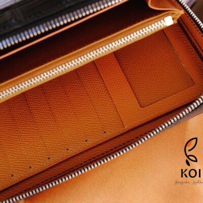 Túi Da Nam Alligator Henglong 23x16cm Đen