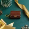 Airpod Cover - Da Buttero - SaddleBrown, Red, Peru, Green - KOI Leather
