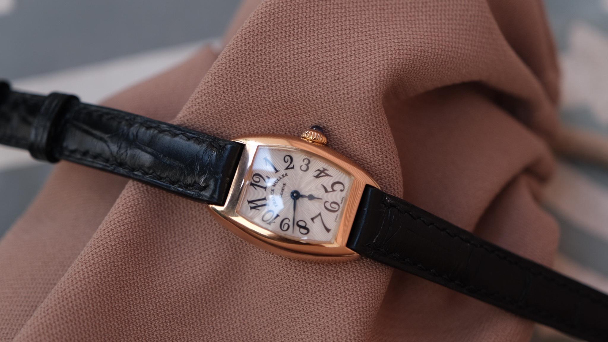 Dây Da Đồng Hồ Da Cá Sấu Pháp Đen