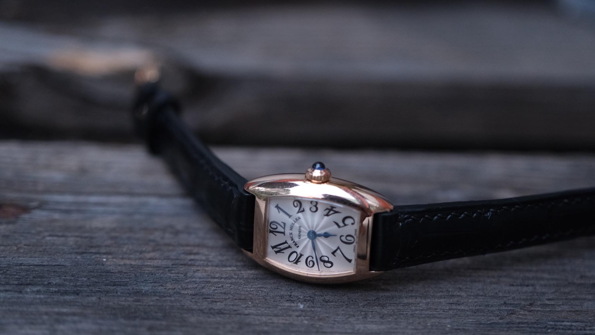 Dây Da Đồng Hồ Da Cá Sấu Pháp Đen