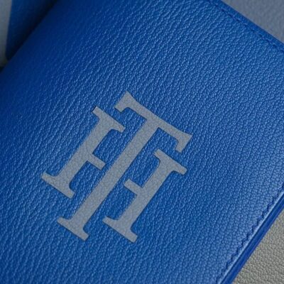 Passport Cover Da Dê Alran Xanh