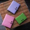 Ví Compact Bearn - Da Dê Alran - MediumPurple, Lime, Pink - Hình 2