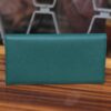 Ví Nữ Long Wallet - Da Dê Alran - DarkCyan - Hình 5