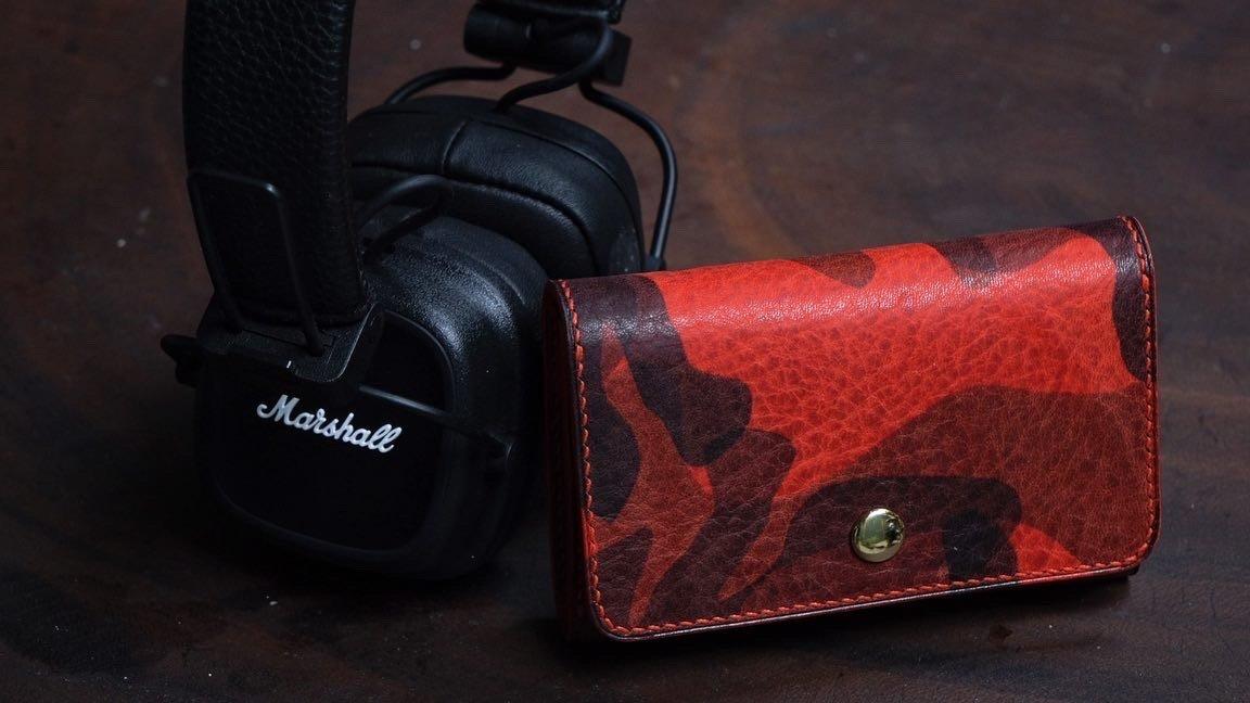 Tai Nghe Marshall Da Bò Cao Cấp Đen Nâu