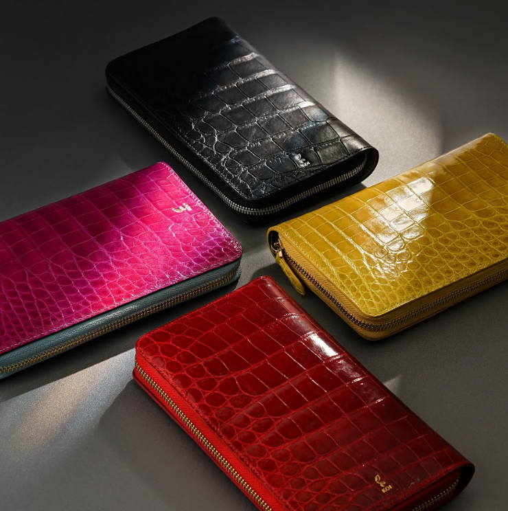 Ví Da Nữ Edda X Da Cá Sấu