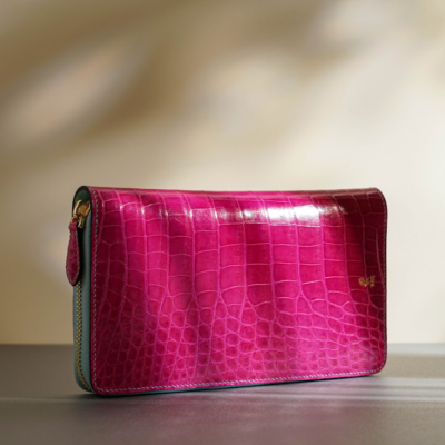 Ví Da Nữ Edda X Da Cá Sấu