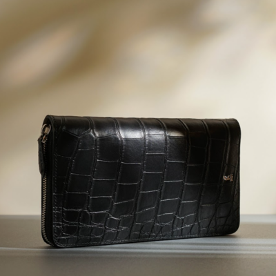 Ví Da Nữ Edda X Da Cá Sấu