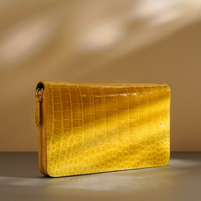 Ví Da Nữ Edda X Da Cá Sấu