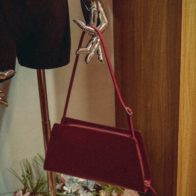 Lolita Bag Dạ Bê Boxcalf Beige, Caramel, Russian Red And Black