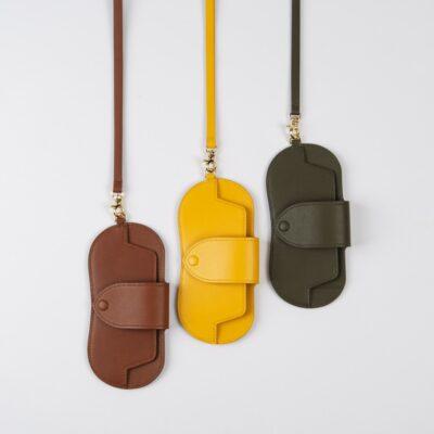 Bao mắt kính bằng da nhiều màu sắc - Hình 3